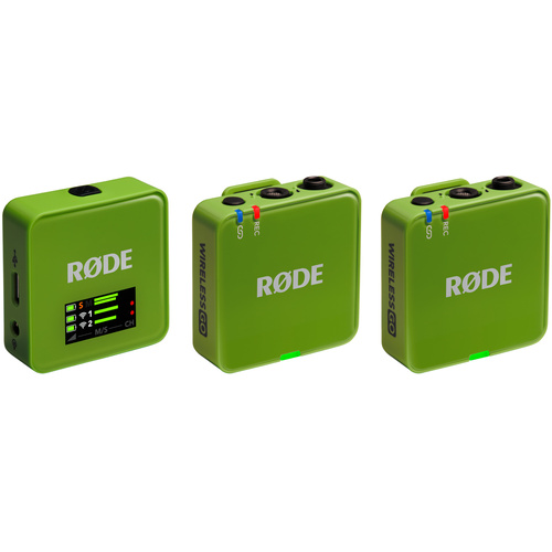 RODE Wireless GO Compact Wireless Microphone System (Gen 3, Green)