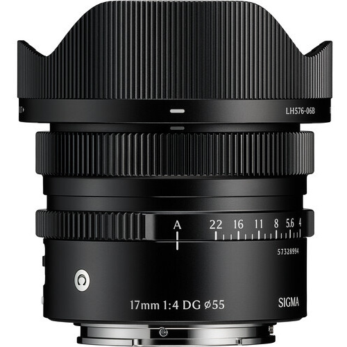 Sigma 17mm f/4 DG Contemporary Lens (Sony E, Black)