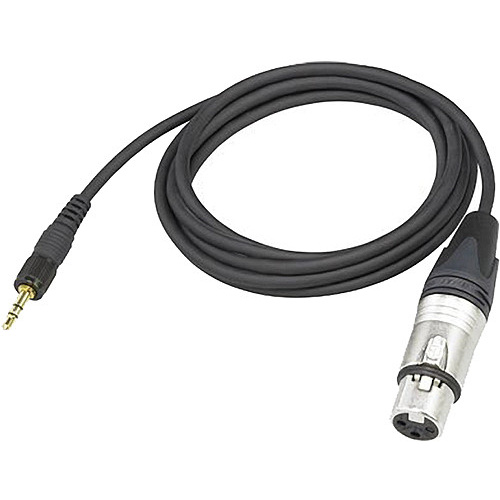 Sony EC1.5BX UWP 3-Pole Locking Mini Plug to XLR (Female) Cable