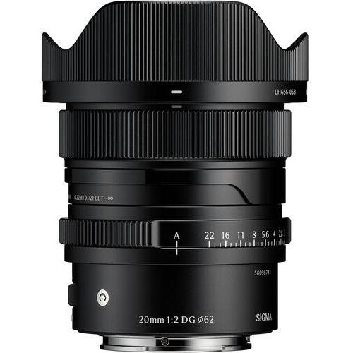 Sigma 20mm f/2 DG Contemporary Lens (Sony E, Black)