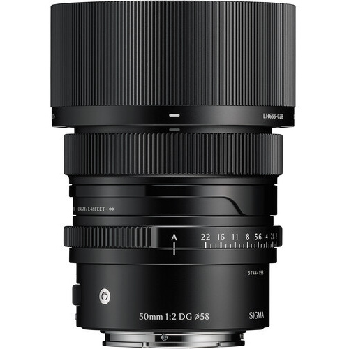 Sigma 50mm f/2 DG Contemporary Lens (Sony E, Black)