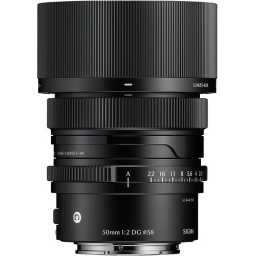 Sigma 50mm f/2 DG Contemporary Lens (L-Mount, Black)