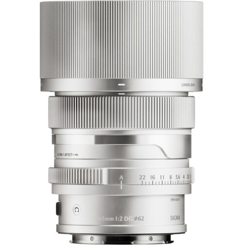 Sigma 65mm f/2 DG Contemporary Lens (L-Mount, Silver)