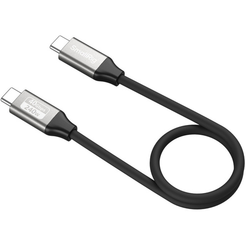 SmallRig 5073 USB-C Straight to USB-C Straight Data Cable (35cm)