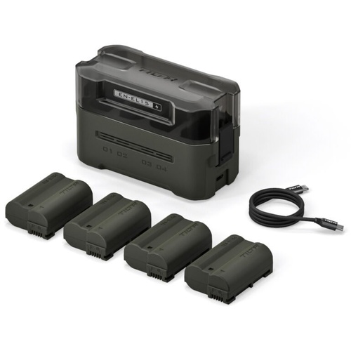 Tilta Portable Charging Station with 4 Batteries for Nikon EN-EL15C