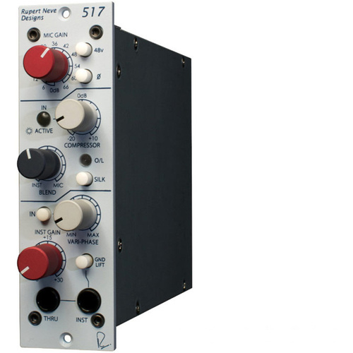 Rupert Neve Designs 517 - DI/Preamp/Compressor with Variphase (500 Series Module)