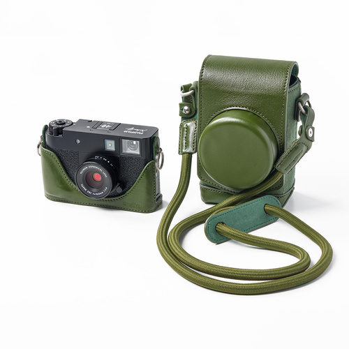 SmallRig 5220 Leather Case Kit for FUJIFILM X half (Green)