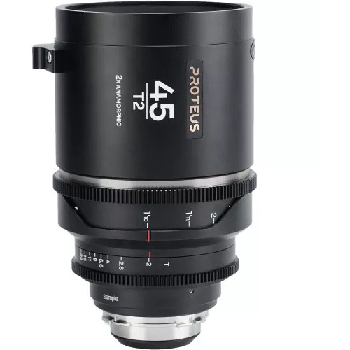 Laowa Proteus 45mm T2.0 2X Anamorphic Lens with EF Adapter (PL Mount, Silver, Metres)