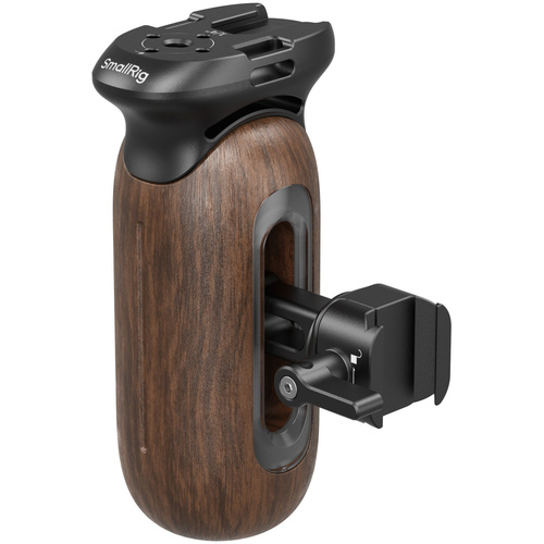 SmallRig 5239 Wooden Side Handle with NATO Clamp