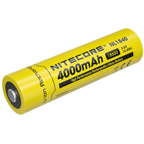Nitecore NL1840 18650 Li-Ion Battery (4000mAh)