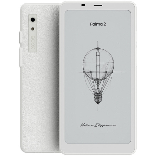 Boox 6.13" Palma 2 E-Ink Tablet with Flip-Fold Protective Case (White)
