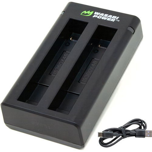 Wasabi Power Insta360 X4 Dual USB-C Charger
