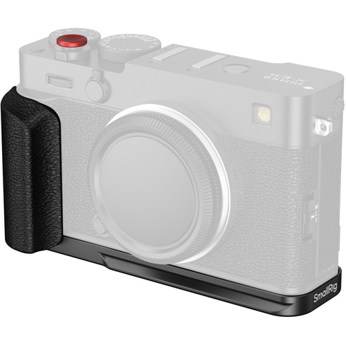 SmallRig 5448 L-Shaped Mount Plate with Silicone Handle for FUJIFILM X-E5 (Black)