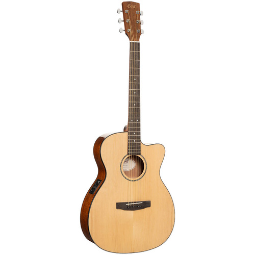 Cort L60CE Acoustic Guitar with Bag (Natural Gloss)