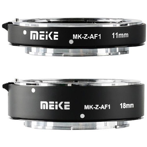 Meike MK-Z-AF1 13mm and 18mm Extension Tubes for Nikon Z