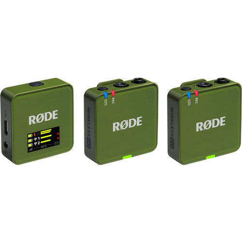 RODE Wireless GO Compact Wireless Microphone System (Gen 3, Moss)