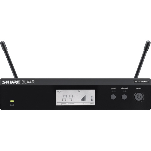 Shure BLX4R Rackmount Wireless Receiver (M17: 662-686 MHz)