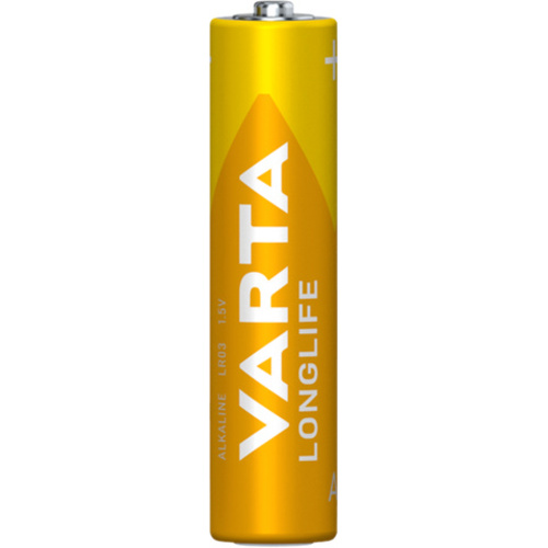 Varta Alkaline Longlife AAA Batteries (10 Pack)