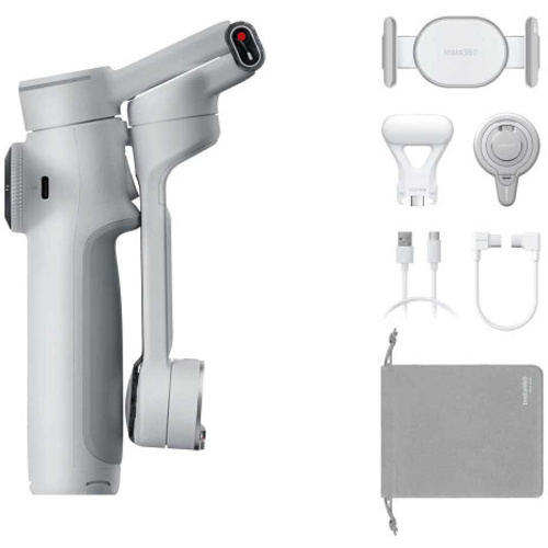 Insta360 Flow 2 Pro Smartphone Gimbal Stabilizer Creator Kit (Gray)