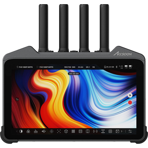 Accsoon CineView M7 Pro 7" 4K60 Recording Monitor with Wireless Transmitter/Receiver