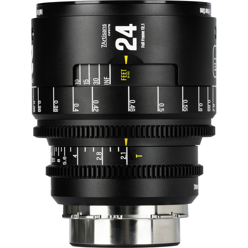 7Artisans INFINTE 24mm T2.1 Cine Lens (ARRI PL, Black)