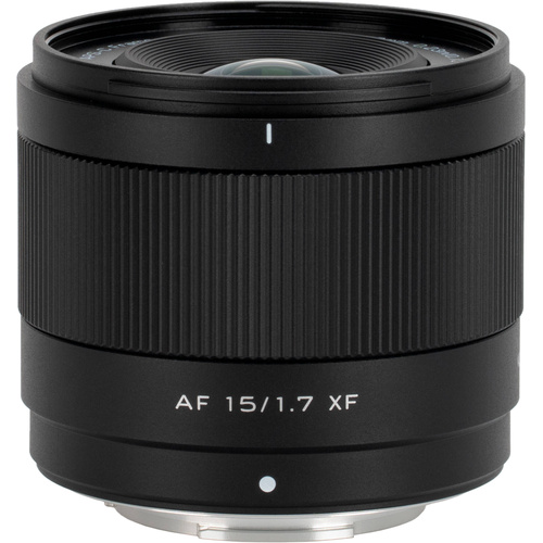 Viltrox AF 15mm f/1.7 Air XF Lens (FUJIFILM X, Black)