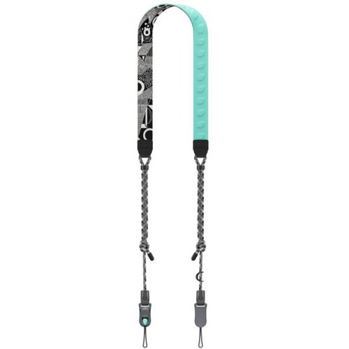 Leofoto L-CS-206 Camera Strap (Black and White)