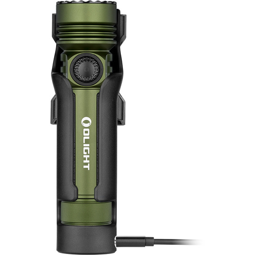 Olight Seeker 4 Pro Rechargeable LED Flashlight (Cool White LED, Green)