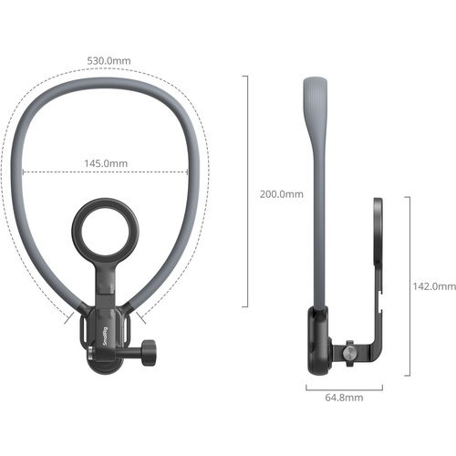 SmallRig 5127 MagSafe-Compatible Neck Mount