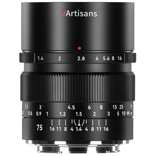 7Artisans 75mm f/1.4 Full-Frame Lens (Sony E)