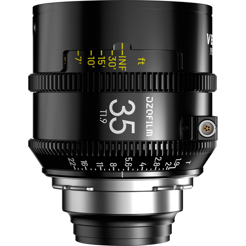 DZOFilm Vespid Prime2 35mm T1.9 Lens (PL Mount, Meters)