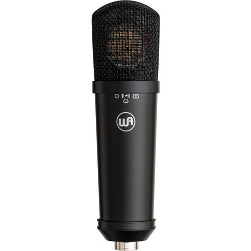 Warm Audio WA-87jr Large-Diaphragm Multipattern Condenser Microphone (Black)