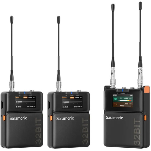 Saramonic K9 2-Person Digital UHF Wireless Microphone System for Cameras