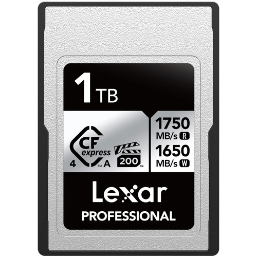 Lexar Professional SILVER CFexpress 4.0 Type A Card (1TB)