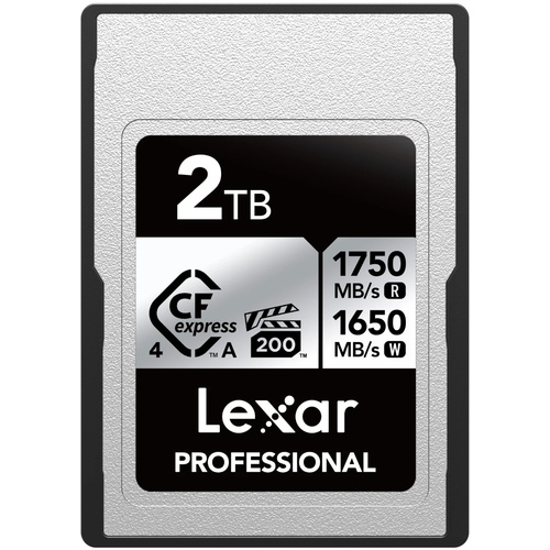 Lexar Professional SILVER CFexpress 4.0 Type A Card (2TB)