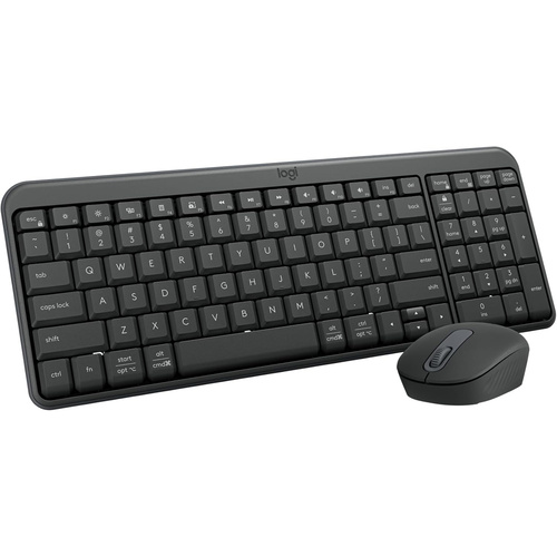 Logitech MK250 Bluetooth Wireless Keyboard and Mouse (Graphite)