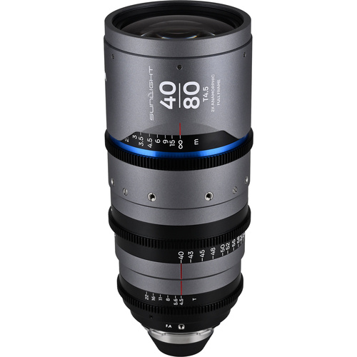 Laowa Sunlight 40-80mm T4.5 2x FF Anamorphic Zoom (ARRI PL, Blue)