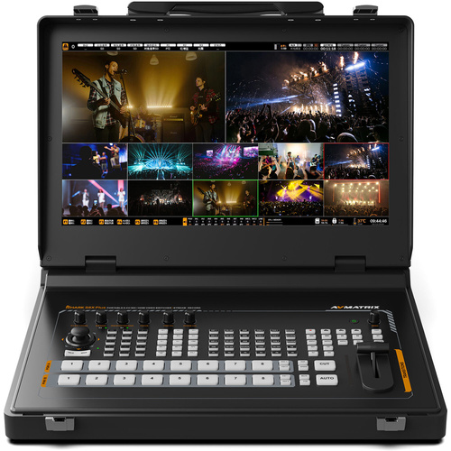 AVMATRIX SHARK S8X PLUS 8-Channel SDI/HDMI Portable Video Switcher