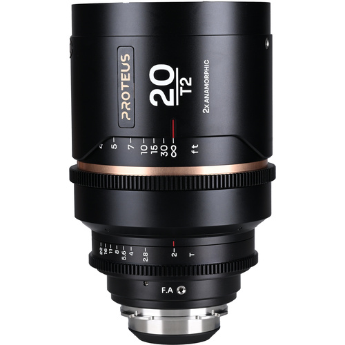 Laowa Proteus 2x Anamorphic 20mm T2 Lens (PL/EF, Feet, Amber Flare)