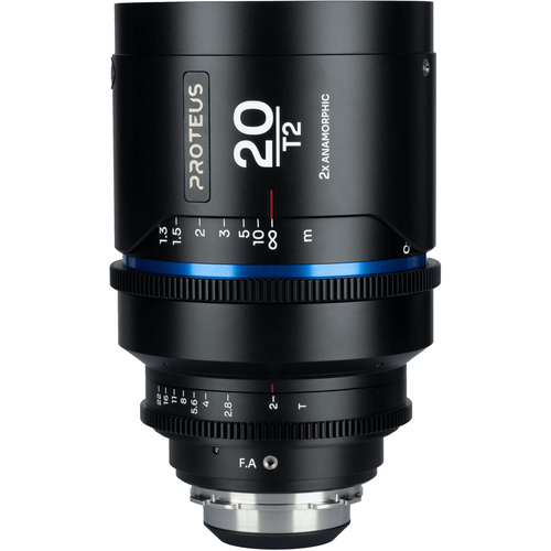 Laowa Proteus 2x Anamorphic 20mm T2 Lens (PL/EF, Meters, Blue Flare)