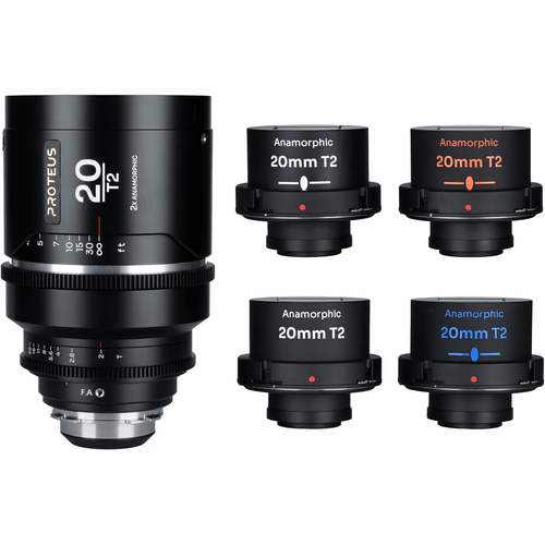 Laowa Proteus Flex 20mm T2 2X Anamorphic Lens (PL/EF Mount, Feet)