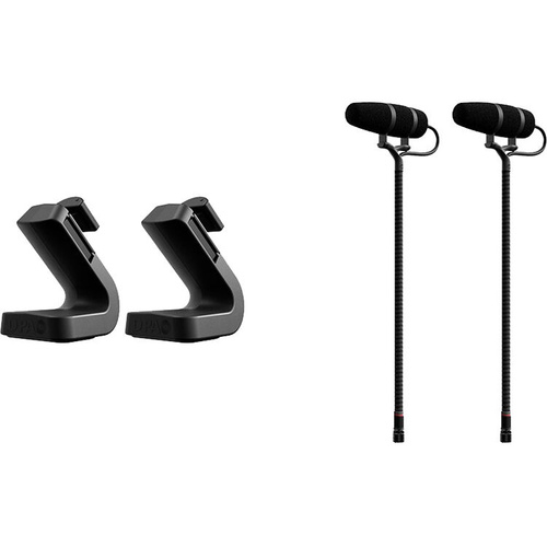 DPA Microphones 4099 CORE+ Supercardioid Instrument Microphone Stereo System Kit for Piano (Loud SPL, Pair)