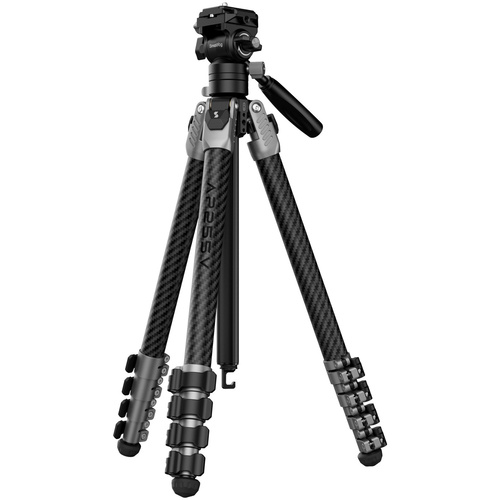 SmallRig 5477 Portable Video Carbon Fiber Tripod AP255Pro