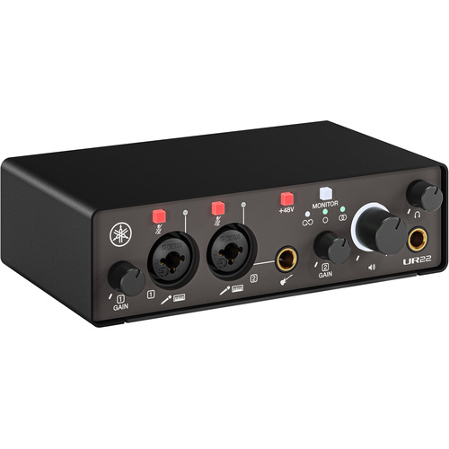 Yamaha UR22MK3 2x2 USB-C Audio Interface (Black)