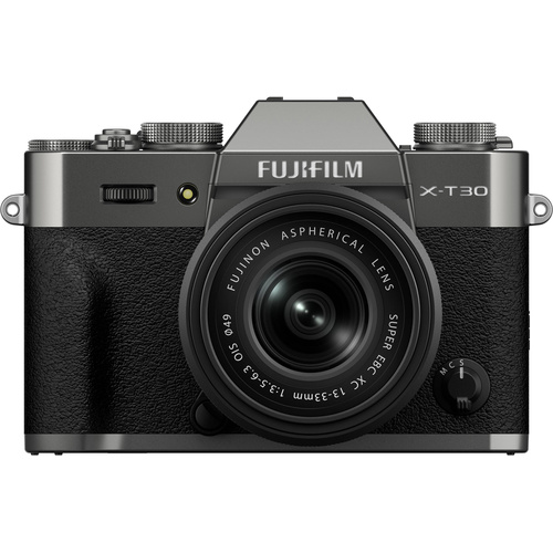 FUJIFILM X-T30 III Mirrorless Camera with 13-33mm f/3.5-6.3 Lens (Charcoal Silver)