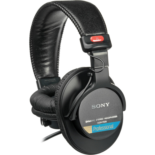 Sony MDR-7506 Circumaural Closed-Back Professional Monitor Headphones