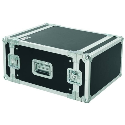 Proel 6U 19" Rack Flight Case (45cm, Black)