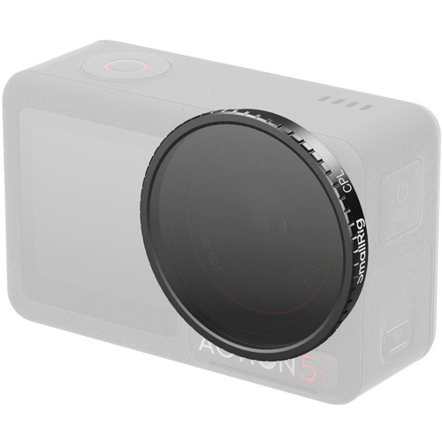 SmallRig 5835 Attachable CPL Filter for DJI Osmo Action 5 Pro / 4