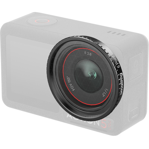 SmallRig 5839 Attachable Star Cross Filter (6 Points) for DJI Osmo Action 5 Pro / 4