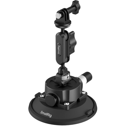 SmallRig 5855 4.5" Suction Cup Mount for Action Cameras